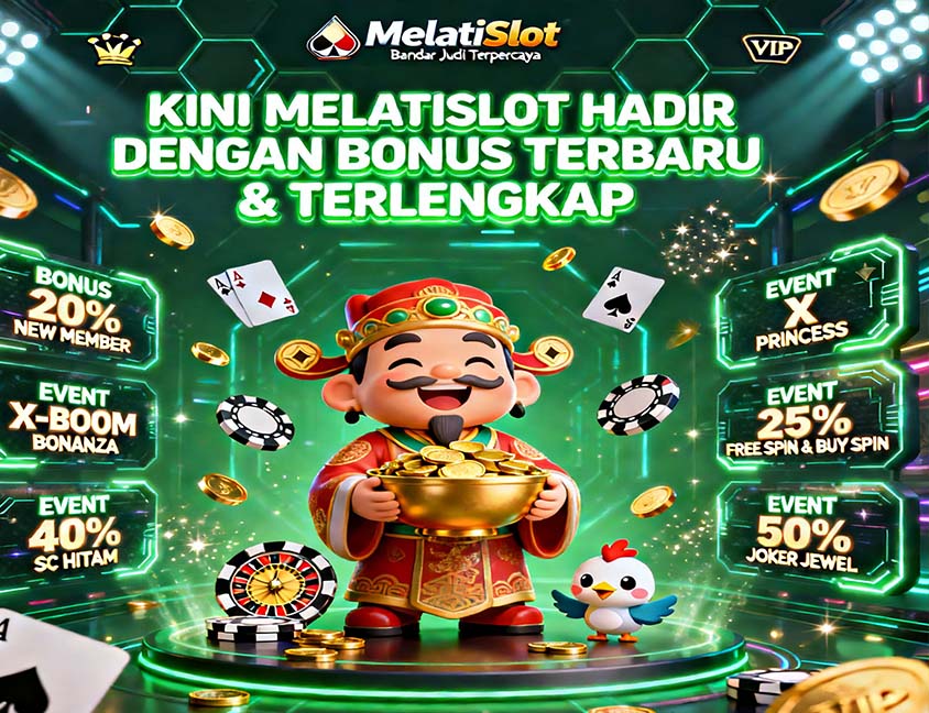 MelatiSlot Judi Slot Online Resmi Tanpa Potongan Semua Bank